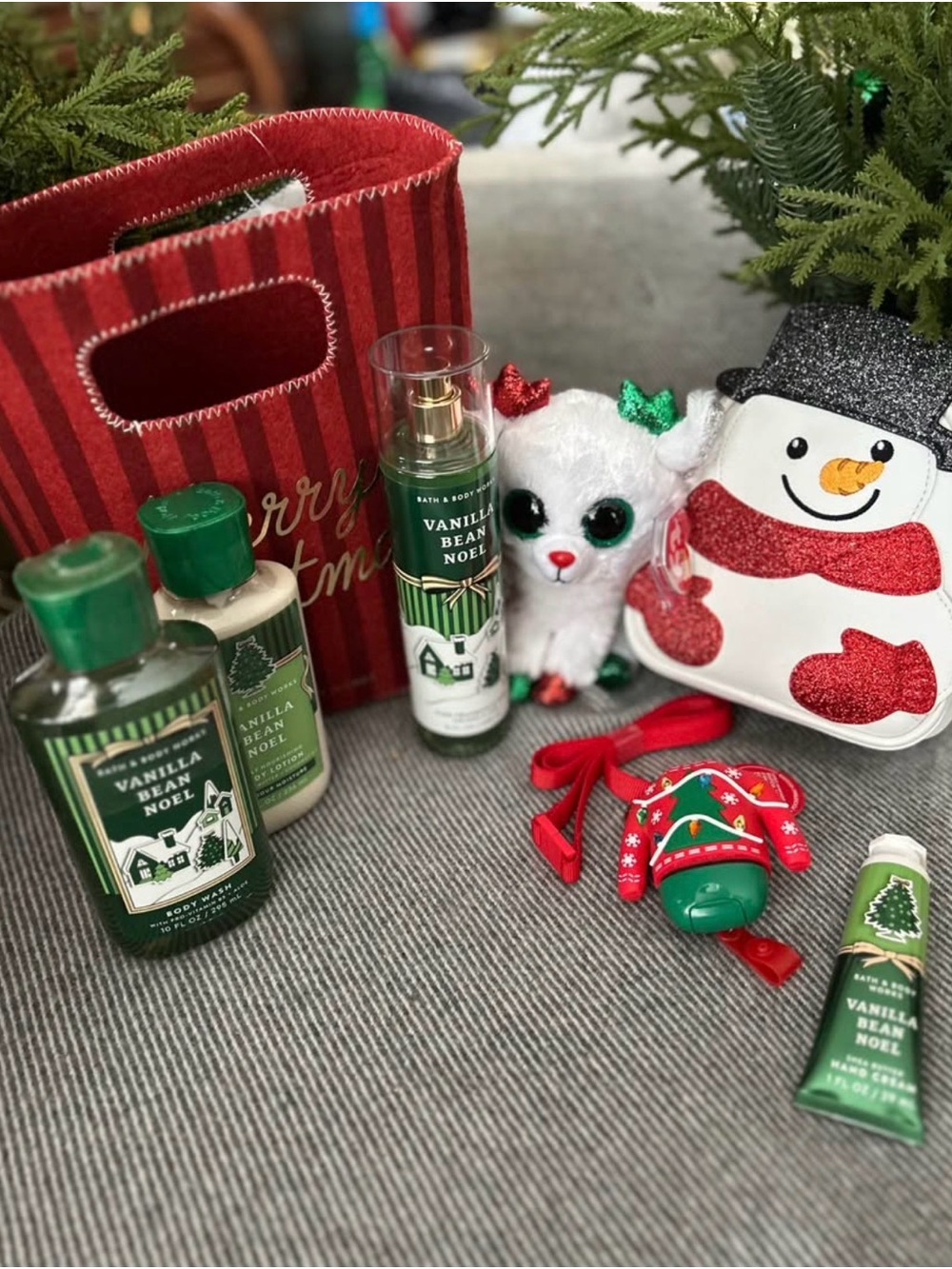 Bath & Body Works Vanilla Bean Noel Gift Set